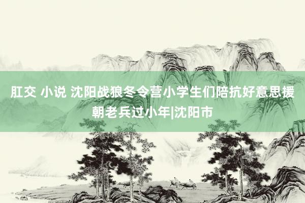 肛交 小说 沈阳战狼冬令营小学生们陪抗好意思援朝老兵过小年|沈阳市